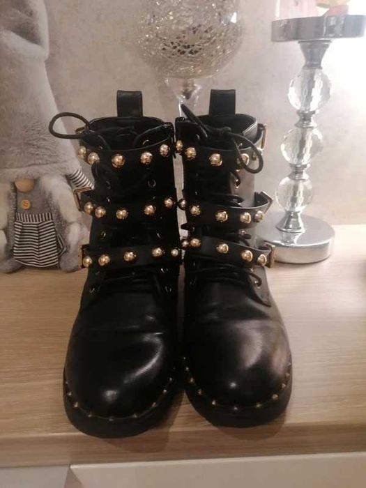Botki czarne Andżela rozm. 39