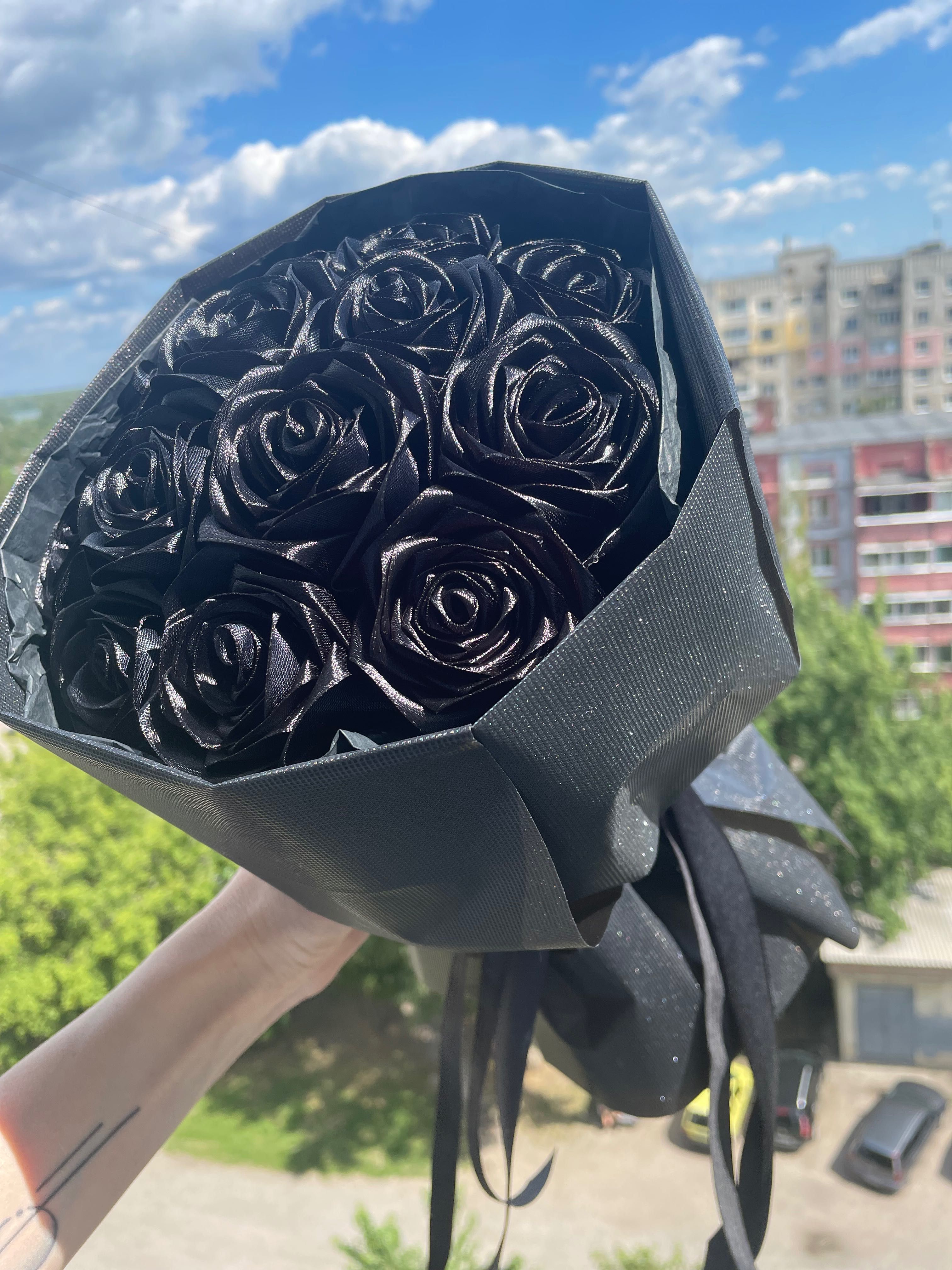 Букет Атласні Троянди
