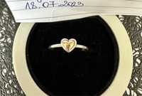 Nowy oryginalny pierścionek Pandora serce tt 52