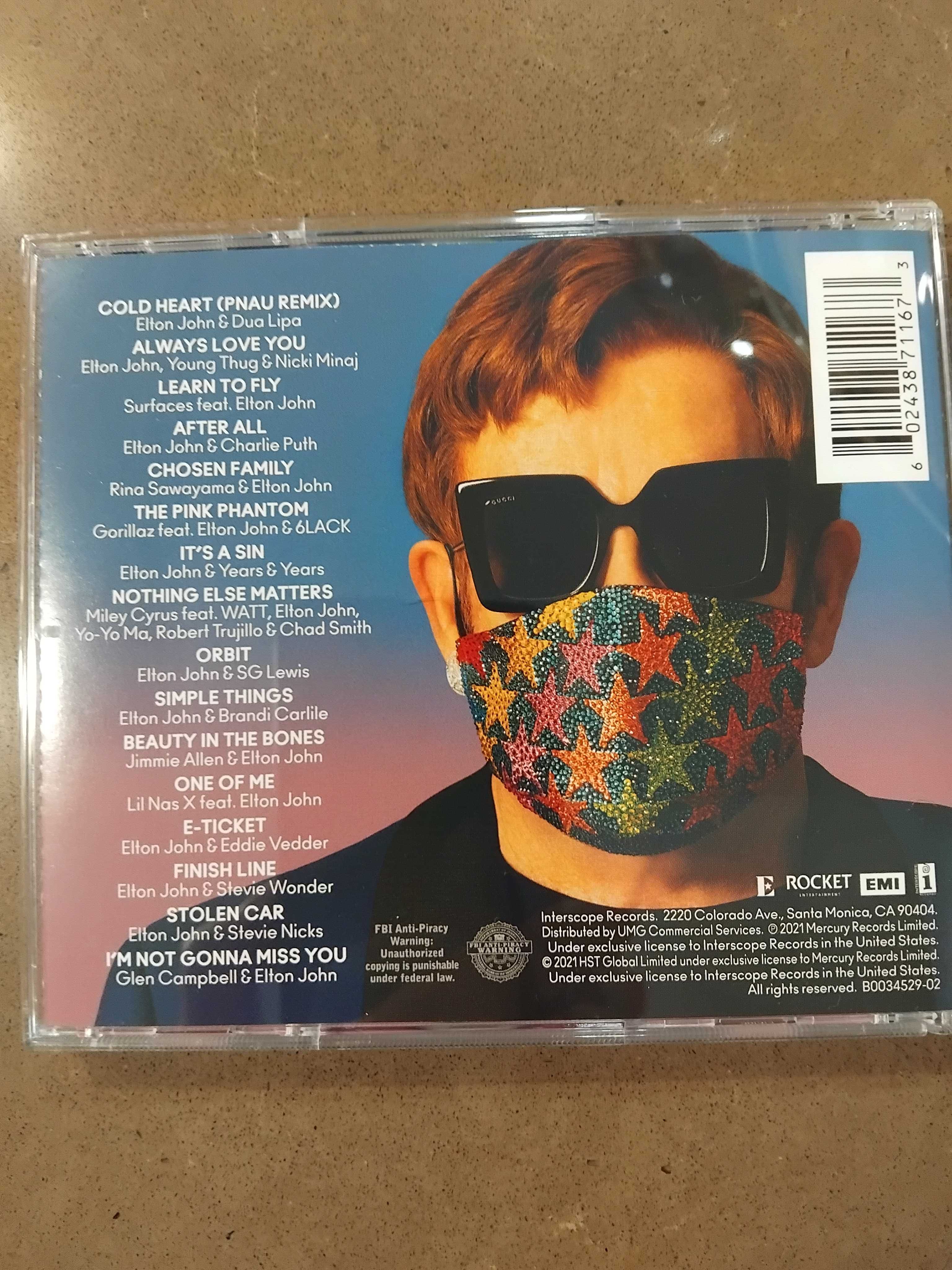 Elton John  the Lockdown Sessions em cd