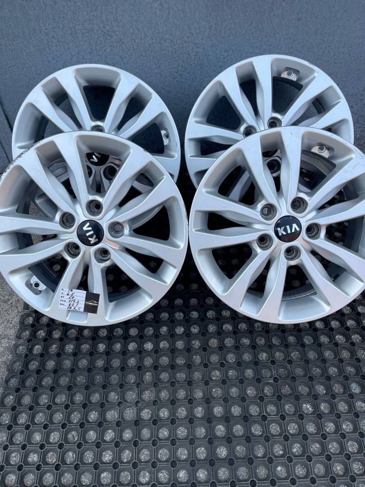 Диски 5/114.3 r16 бу Kia Оригінал
