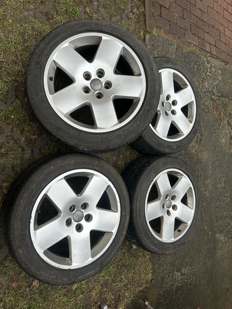 Komplet felg audi A6 A8 255/45/18 orginał