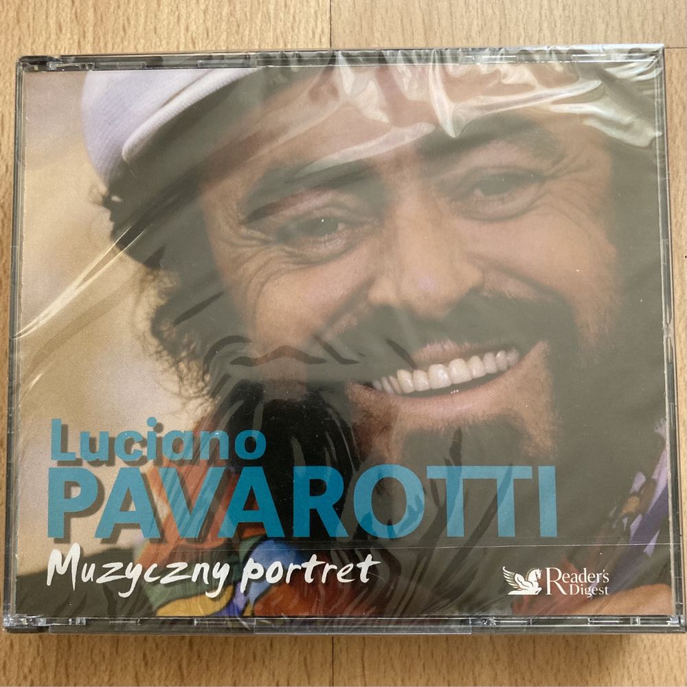 Zestaw 3 płyt CD Luciano Pavarotti Muzyczny Portret - nowe, folia