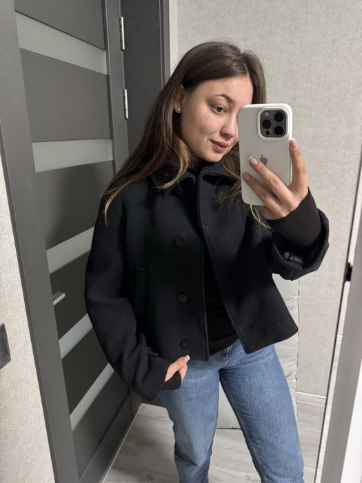 Пальто ZARA оверсайз xs розмір