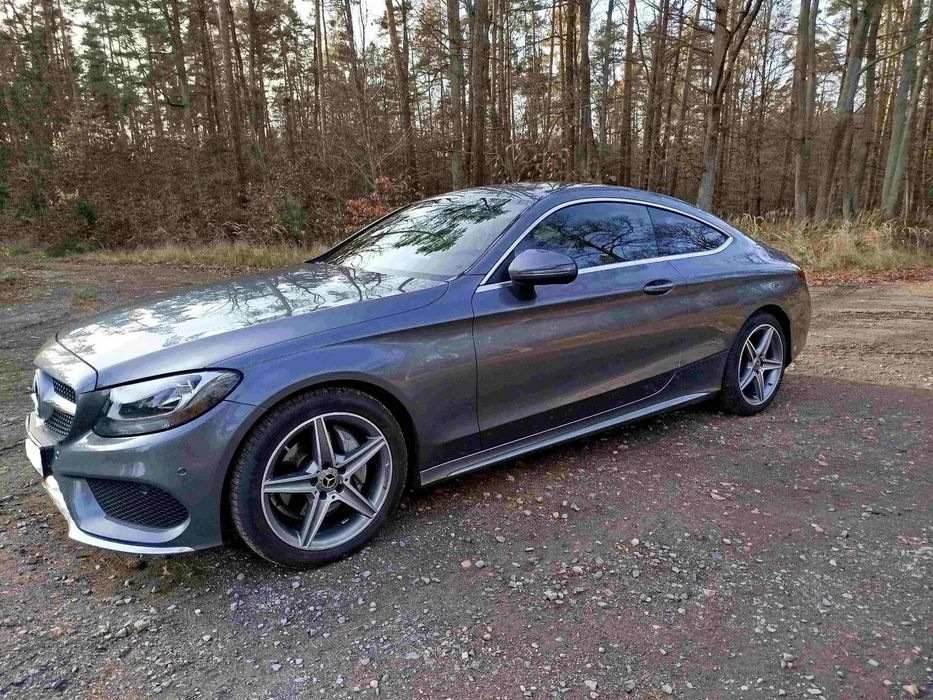 Mercedes-Benz Klasa C Mercedes C 200 Coupe AMG Line z Mercedes-Benz (Niemcy) z gwarancją