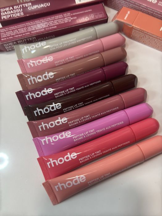 Rhode тінт бальзам  блиск помада маракуя ваніль солона карамель гарбуз