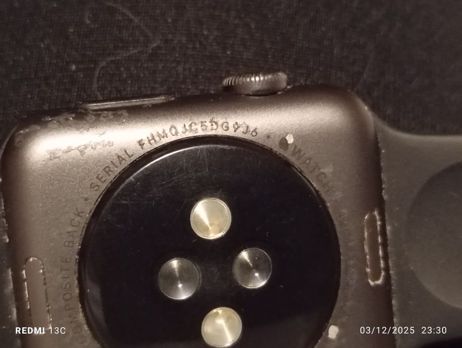 Apple watch composite back