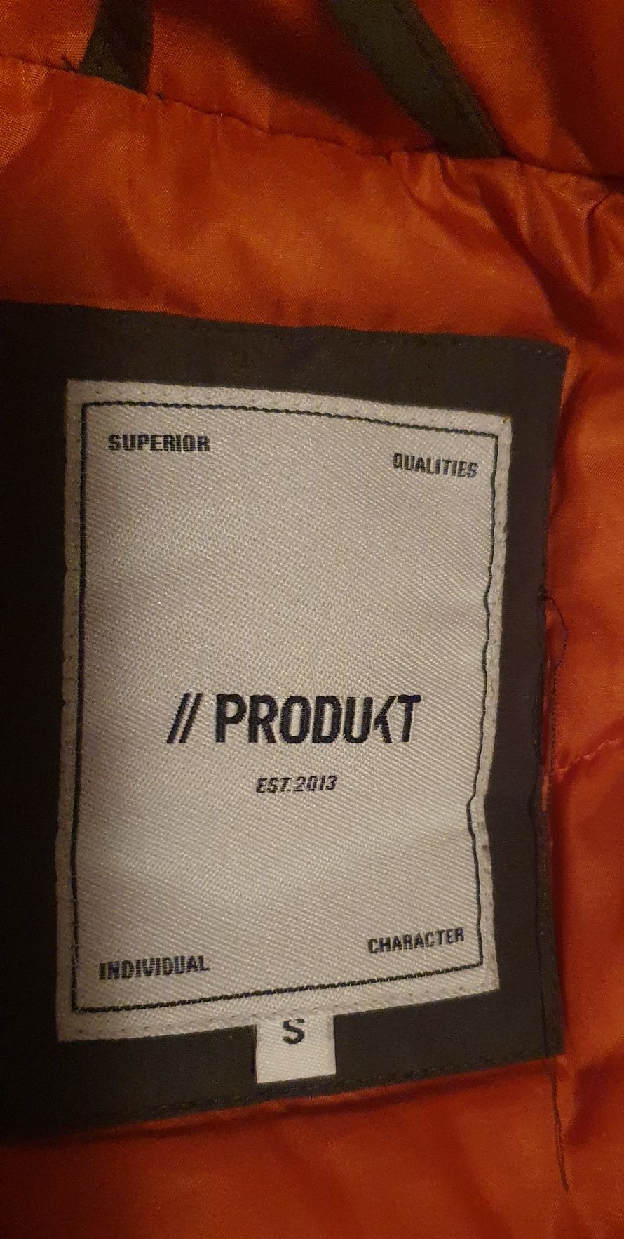 Kurtka zimowa by Jack & Jones, zielona, rozmiar S. Prosty fason.