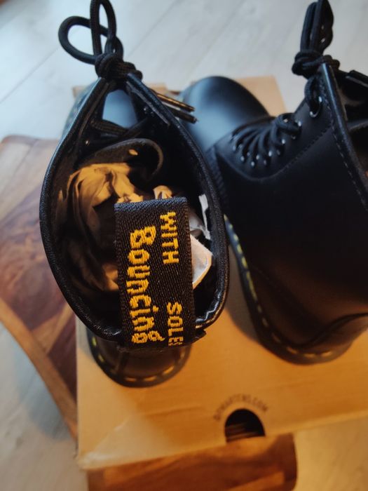 Dr. Martens Crazy Horse 8 Eye Boots Women