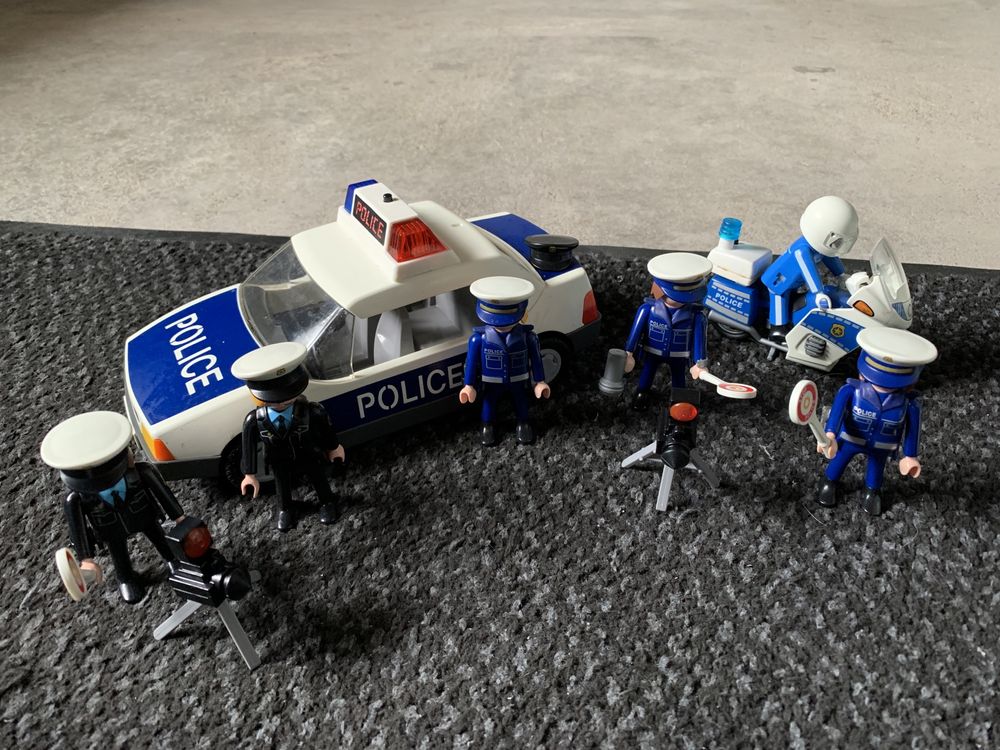 Carro da policia playmobil