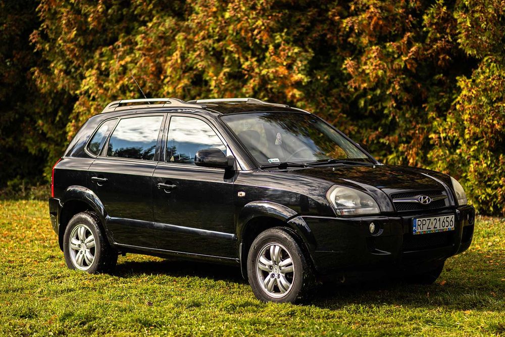 Hyundai Tucson 2.0 Benzyna LPG 2008 Czarny