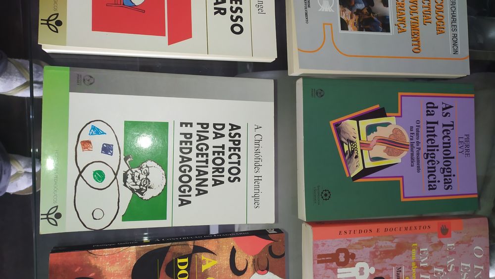 8 livros do instituto Piaget 9,99€ cada