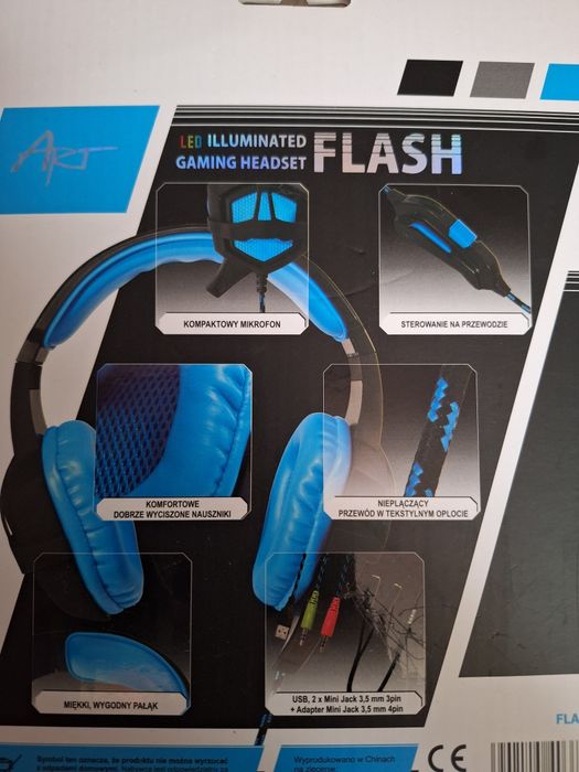 Słuchawki gamingowe FLASH