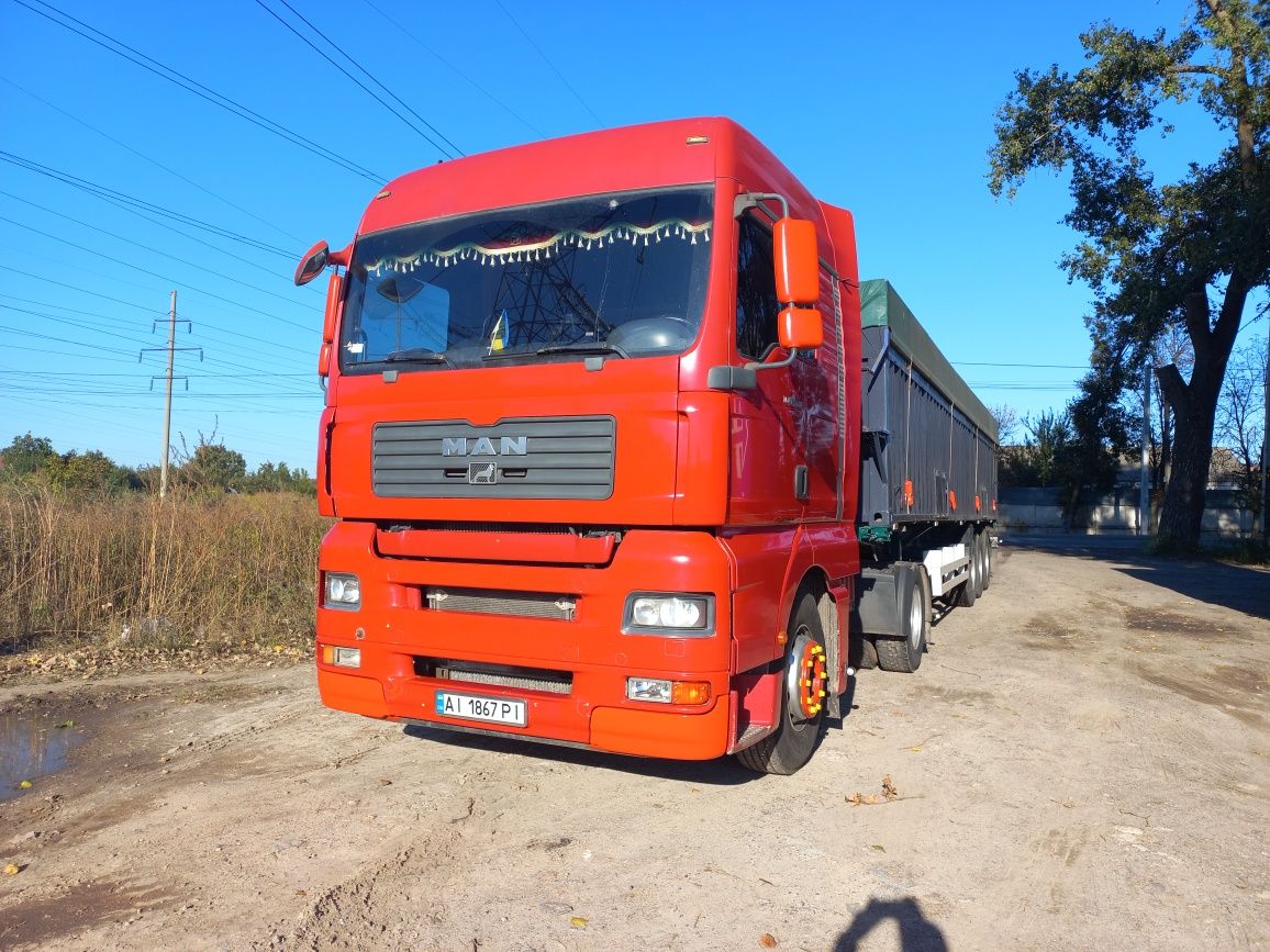 Продам MAN TGA 18.440. Комплектом.