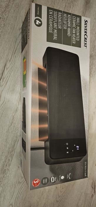 Grzejnik ceramiczny ścienny do łazienki SKWH 2000 B2 Silver Crest