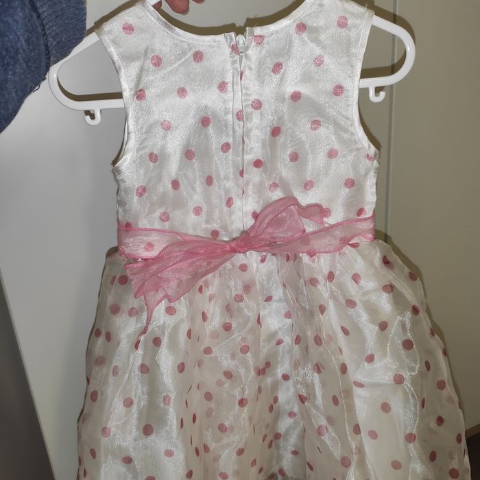 Elegancka sukienka dziewczęca 18 miesięcy (86cm)
