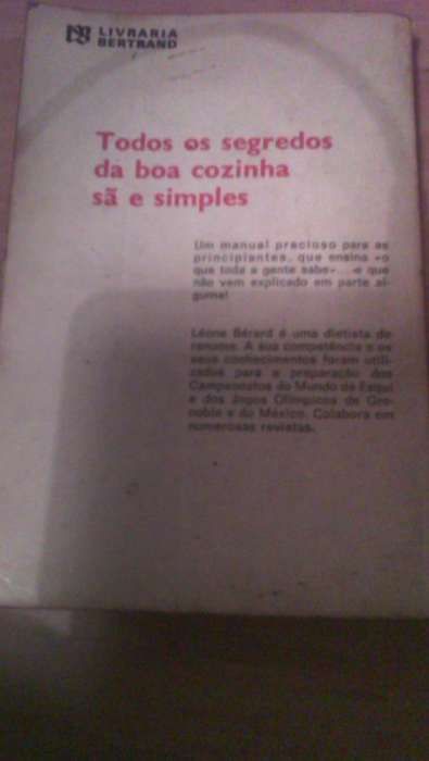 6 Livros de culinária e Guia prático de cozinha e de Microondas