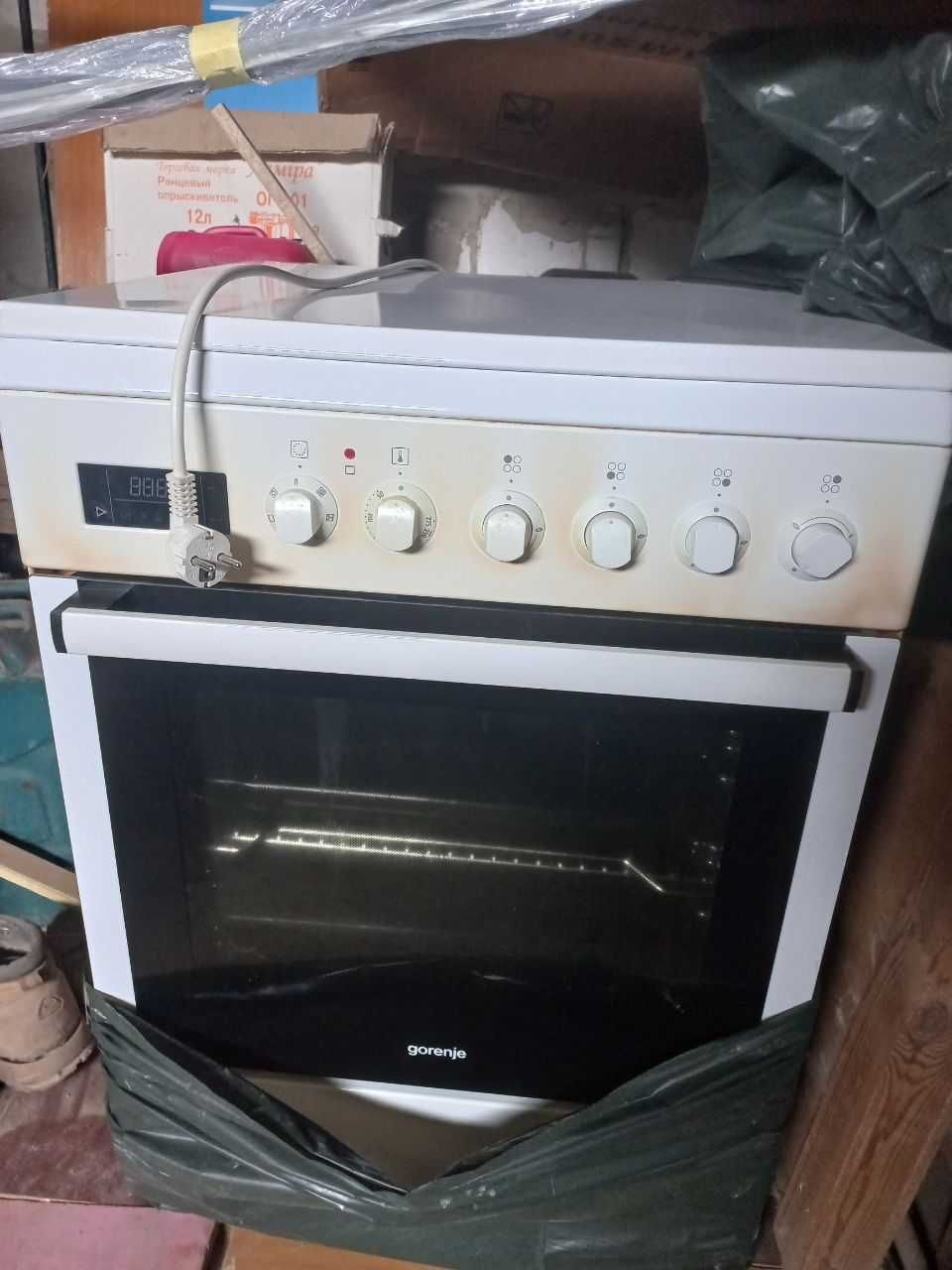 Газова плита з електричною духовкою GORENJE K 65320 AW (K23D1-134VM)