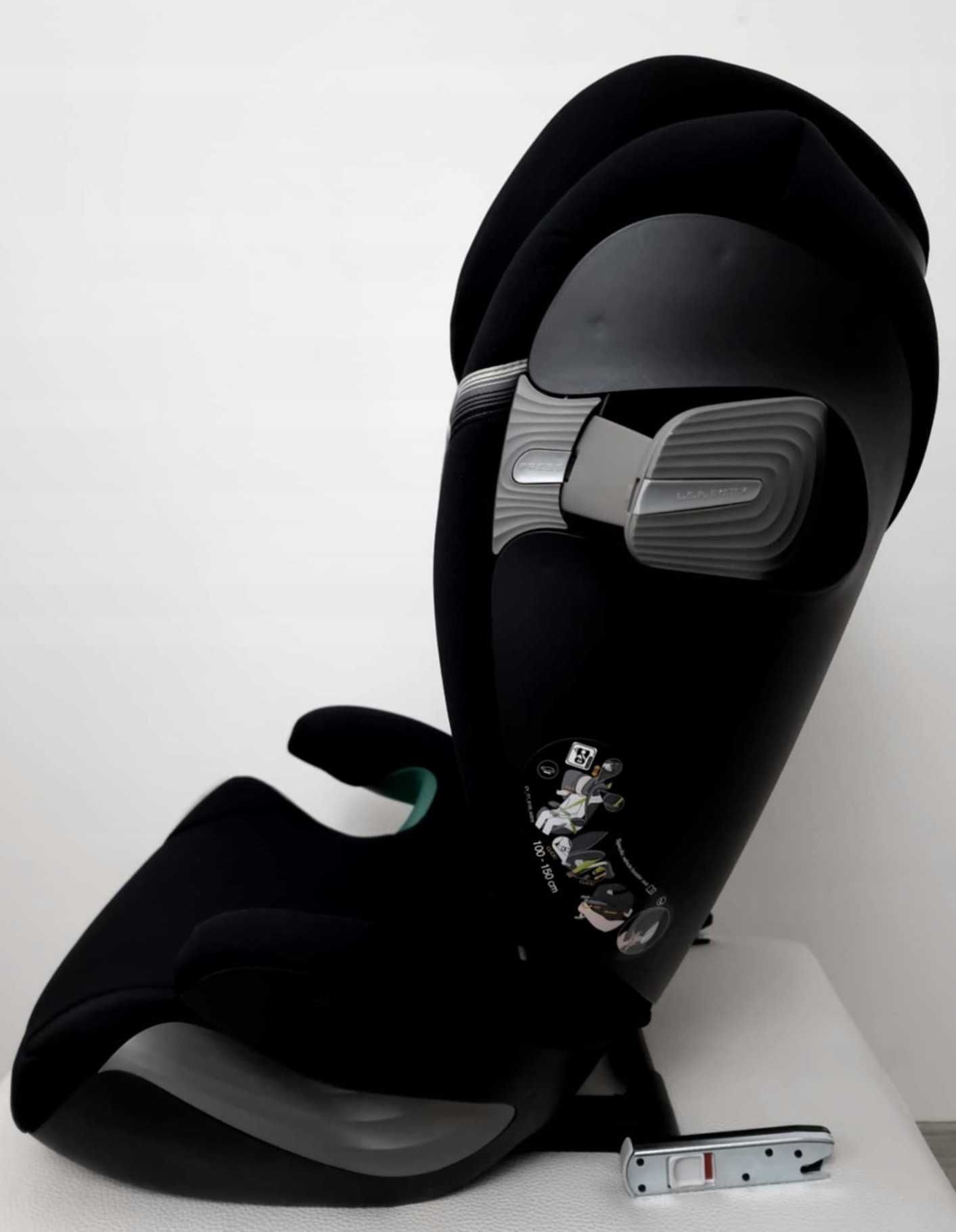 NOWY Fotelik Cybex Solution S2 i-Fix 15-50 kg Moon Black isofix