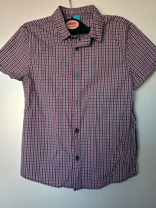 Koszula chłopięca z krótkim rękawem Little Kids rozm.134 cm