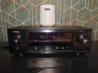 Denon X1000 Wharfedale obsidian zestaw kino domowe
