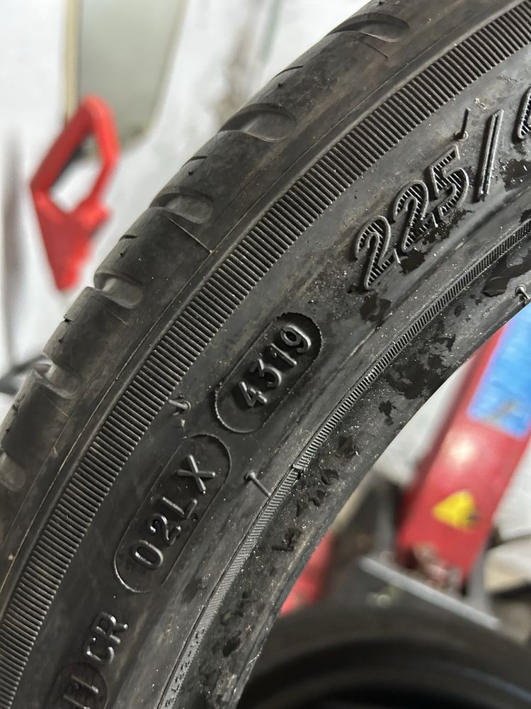 Ładne opony Michelin 2019r - gwarancja,faktura