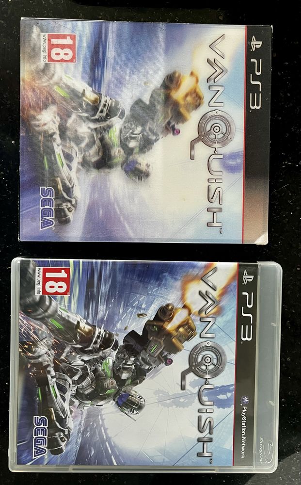 Vanquish PS3 - z dodatkową okładką 3D