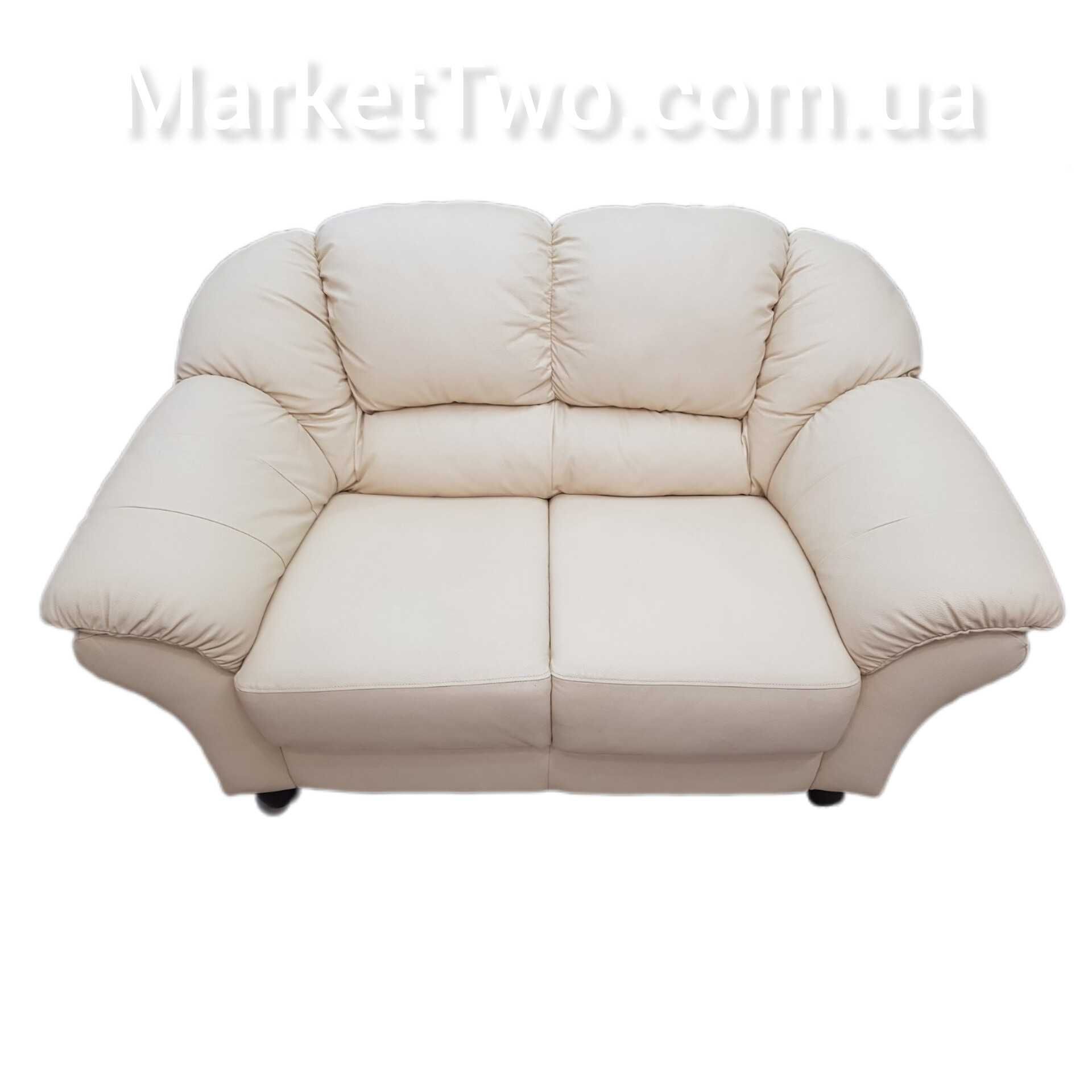 Кожаный гарнитур:диваны тройка и  двойка, б/у Natuzzi, Италия (010701)