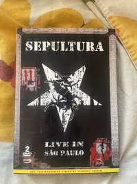 Продам DVD Sepultura - Live in Sao Paulo 2dvd