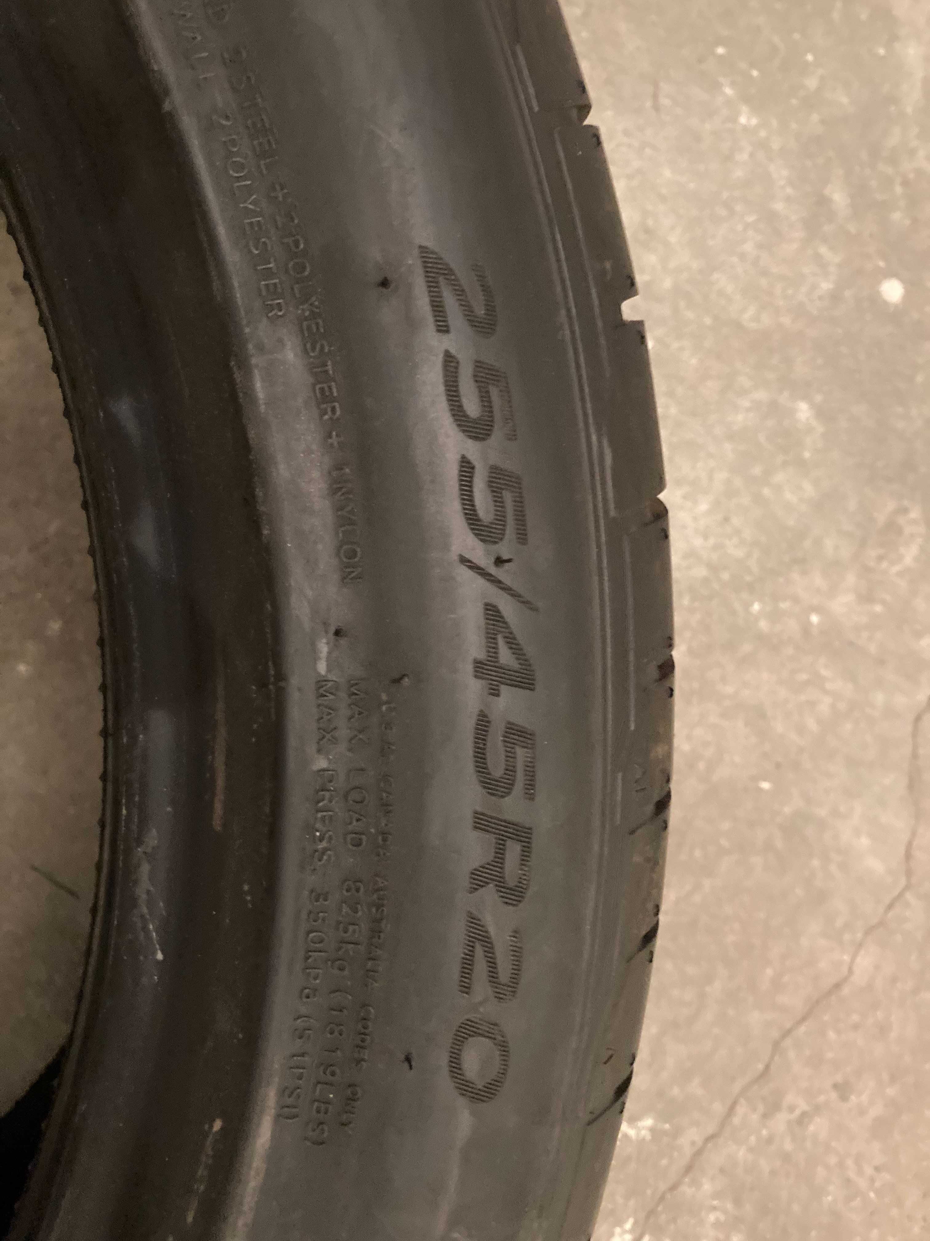 2 nowe opony HANKOOK 255/45R20