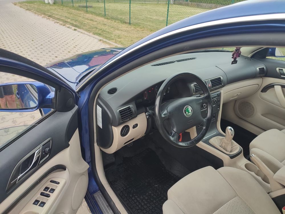 Skoda Superb 1.9 TDI 130KM Zarejestrowana Niski Przebieg Bez Wkładu