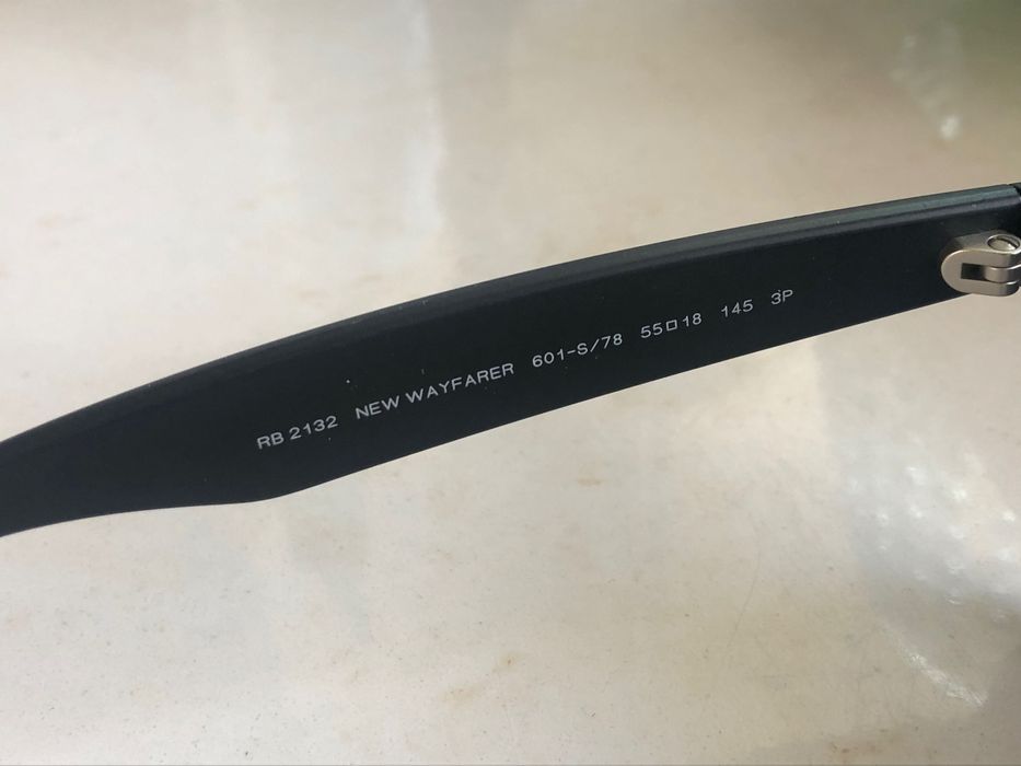 Ray Ban okulary new wayfarer RB2132 - 601S78