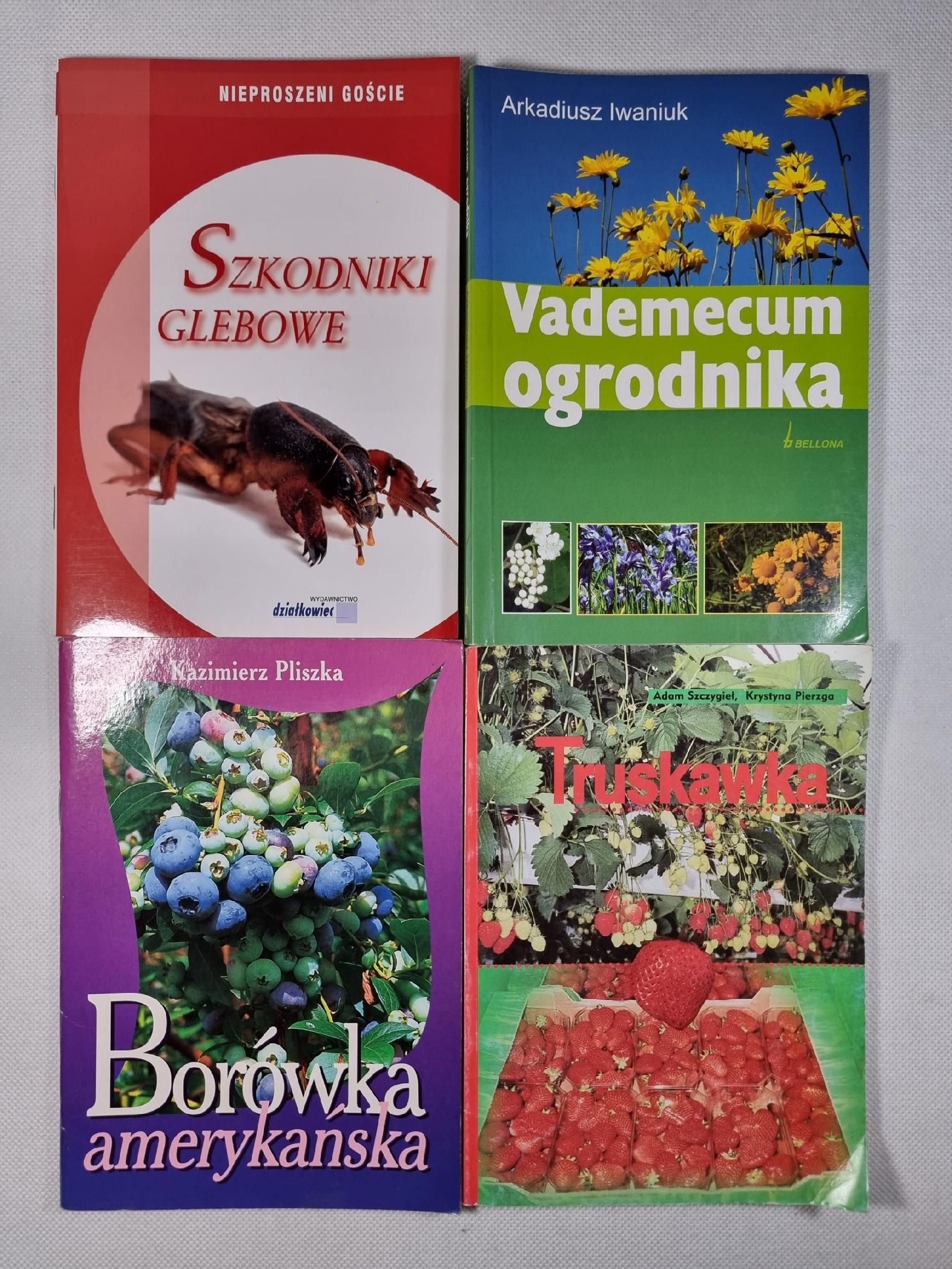 Ogrodnictwo / zestaw 4 książek