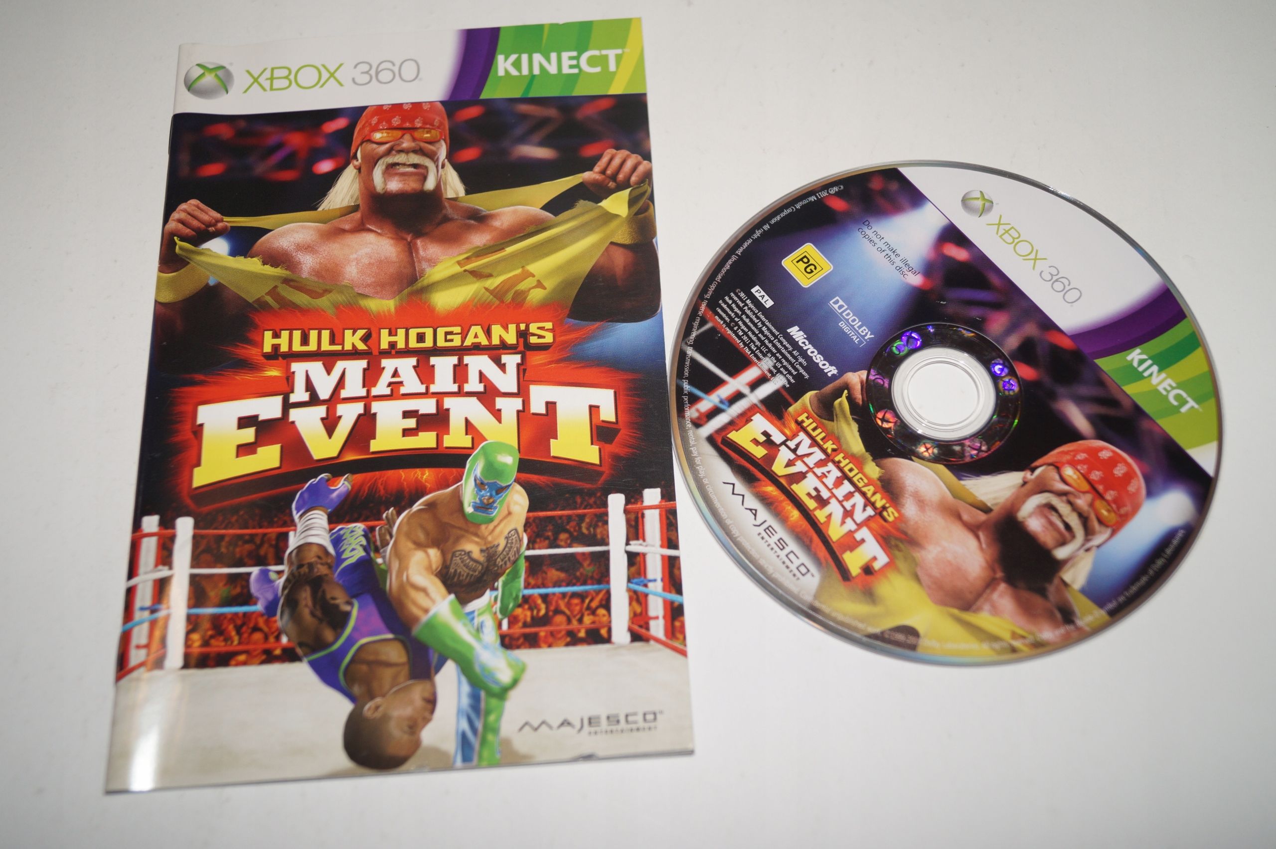 Hulk Hogan's Main Event Microsoft Xbox 360