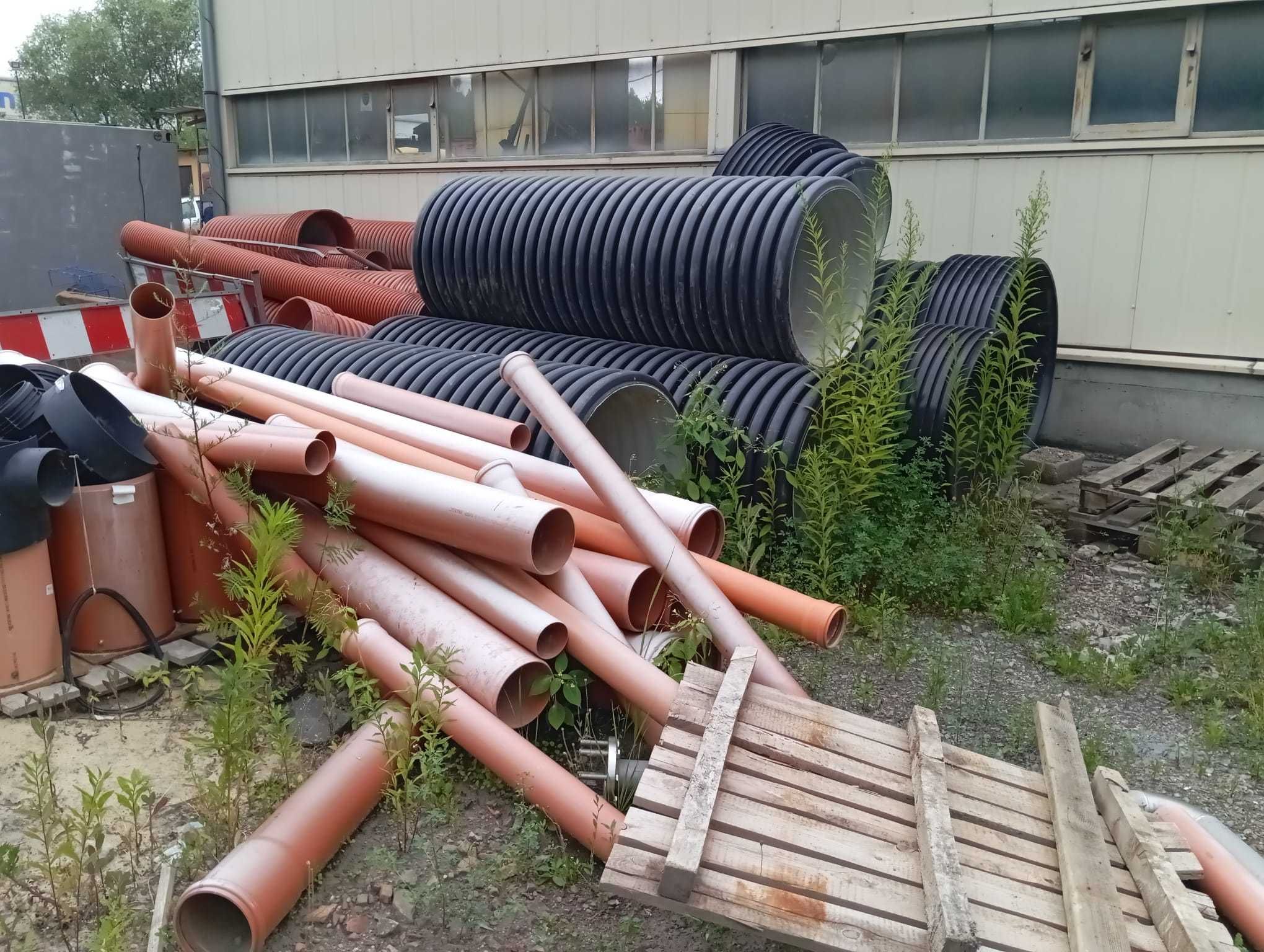 Elementy betonowe, kręgi studnie, rury wodociągowe, kanalizacyjne