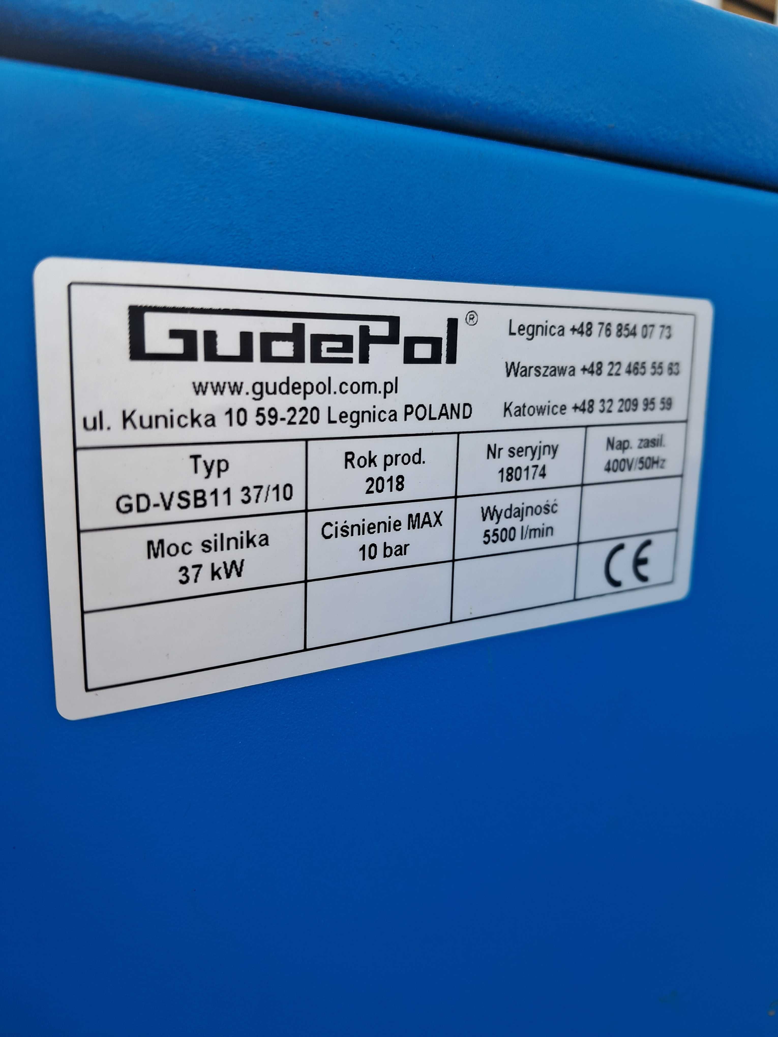GudePol GD-VSB11 37/10 Kompresor śrubowy