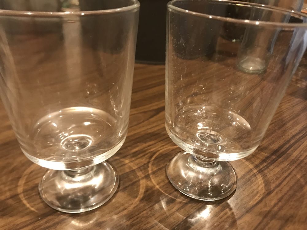 12 copos pé curto ikea
