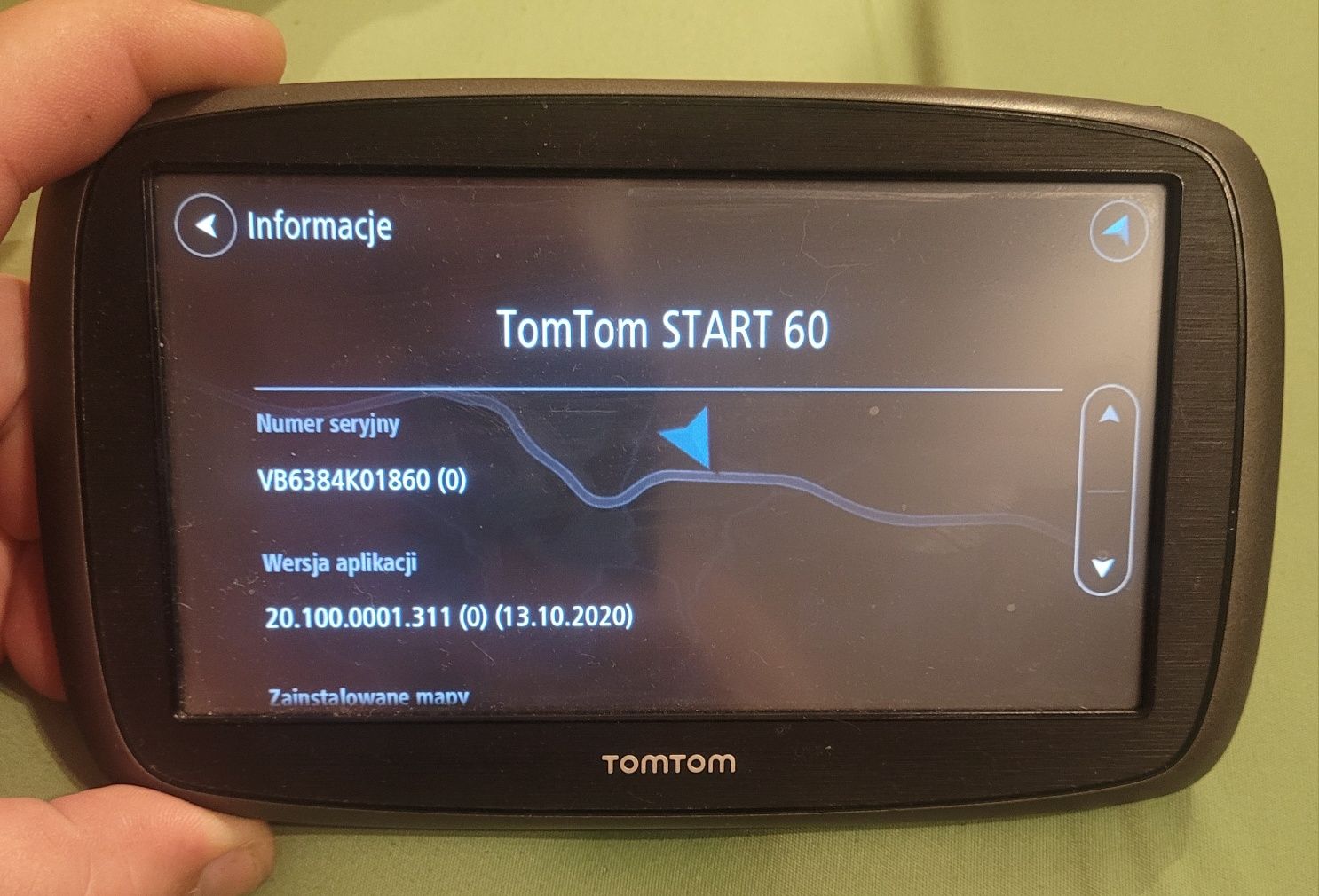 Tomtom Start 60 Nawigacja