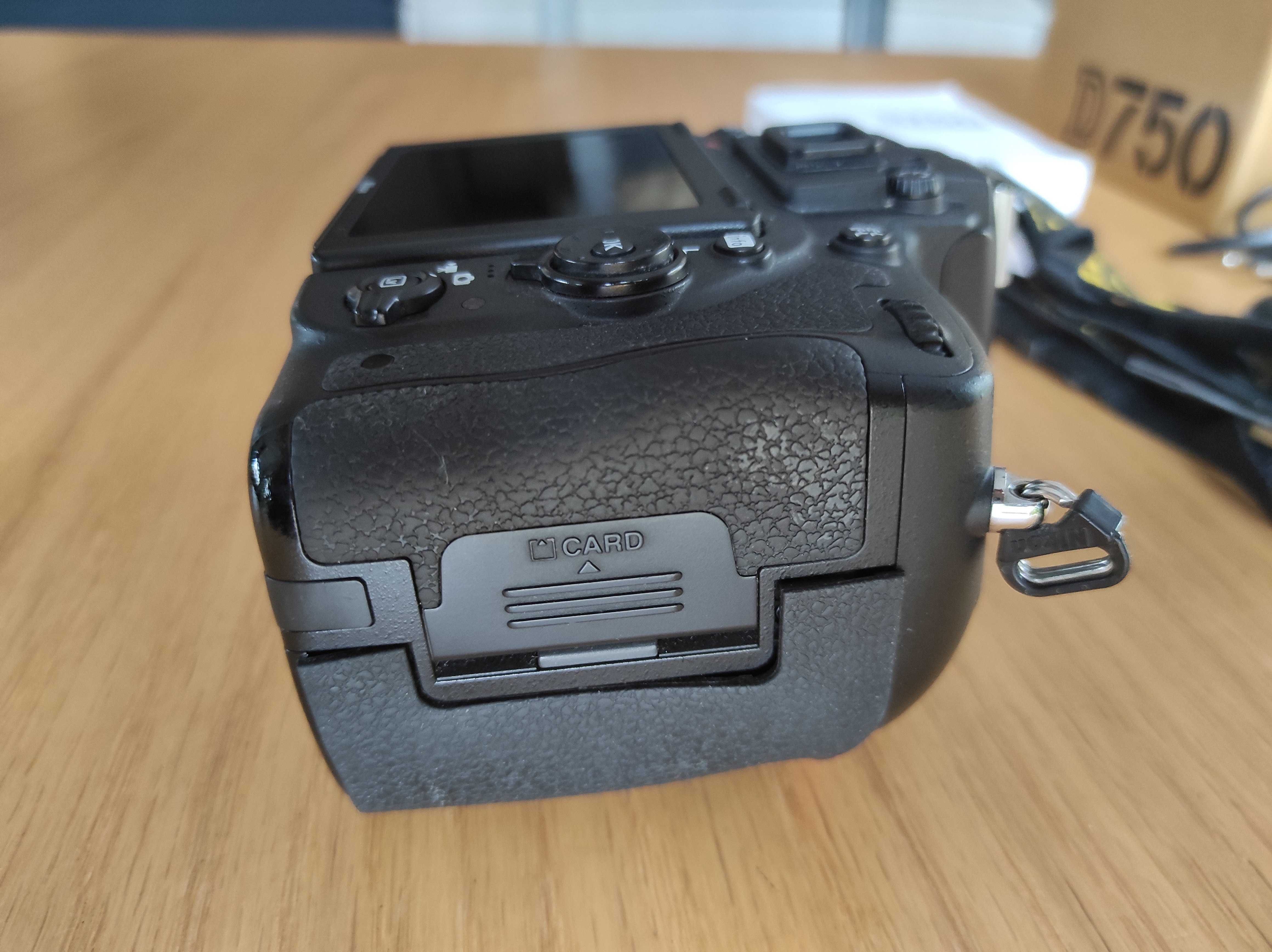 Nikon d 750 body z nową migawką