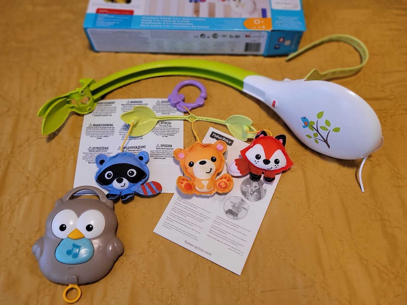 Fisher-Price Karuzela leśni przyjaciele pozytywka