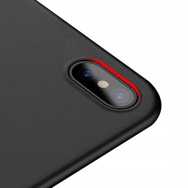 Etui Silikonowe Matowe Plecki Do Motorola Moto E30 / E40 / E20S Czarne