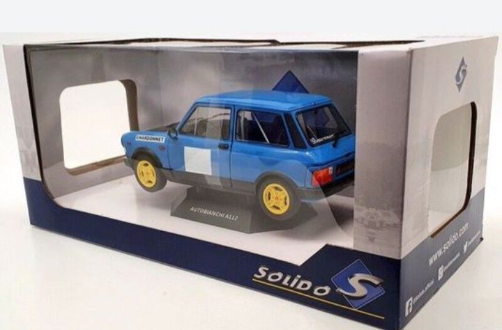 Autobianchi a112 abarth mk5 escala 1:18