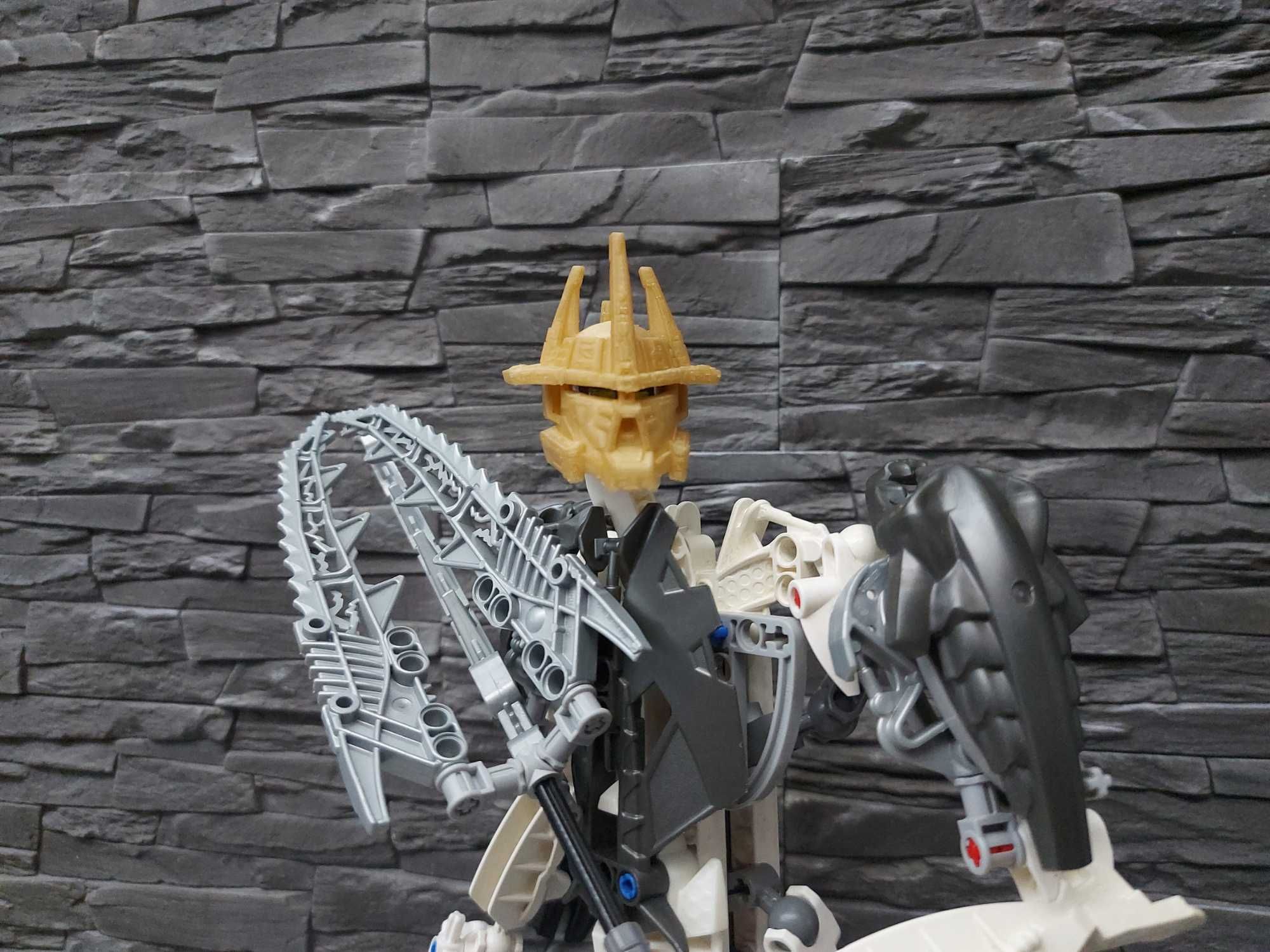 Lego Bionicle Maska Artakha Kanohi GOLD Druk 3D