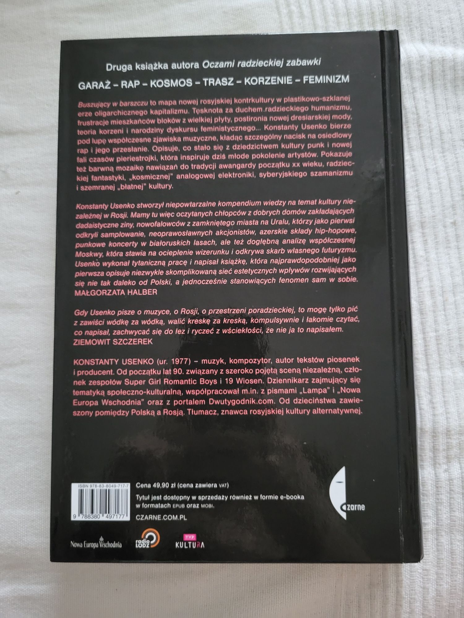 Książka Konstanty Usenko Buszujący w Barszczu
