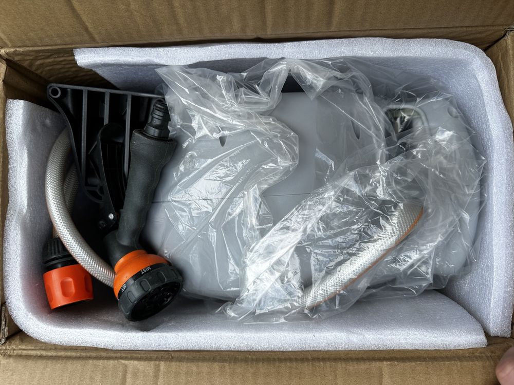 Nowy GIRAFFE TOOLS, bęben naścienny, wąż ogrodowy,20m! Gardena