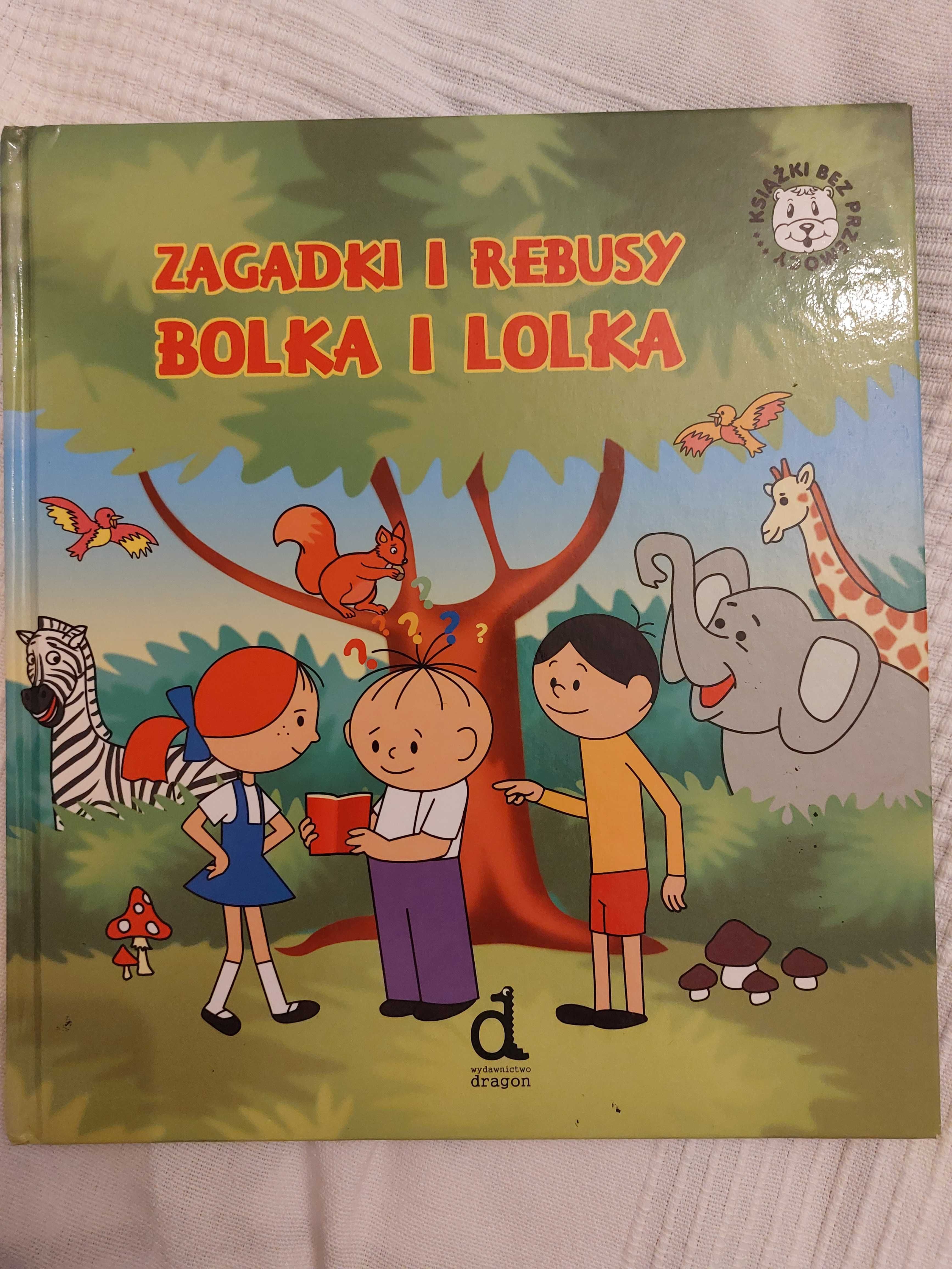 Zagadki i rebusy Bolka i Lolka. Książka  dla dzieci