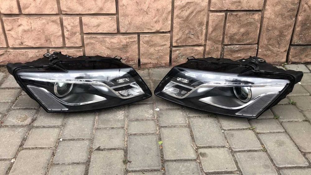 Audi Q5 задние фонари стопы Европа фары передние