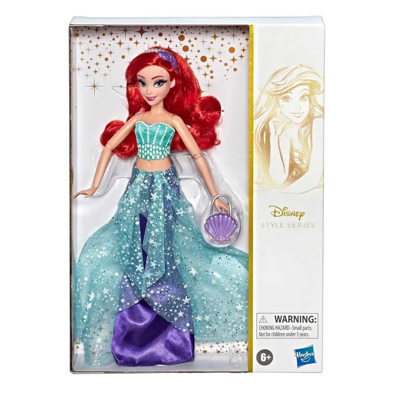 Лялька Аріель Дісней Disney Princess Ariel Hasbro Ариель 30 см E8397