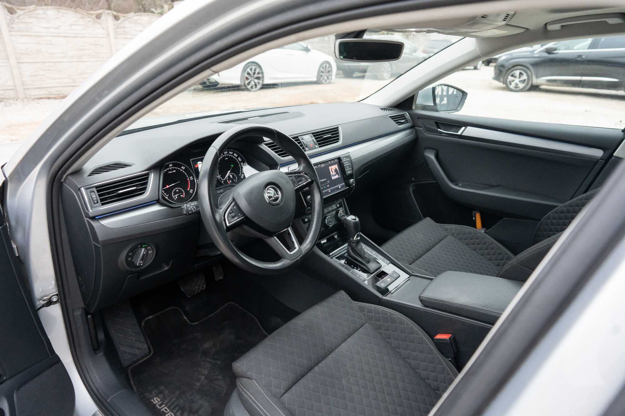 SKODA SUPERB 1.6TDI 120KM DSG * CANTON * panorama * keyless * hak
