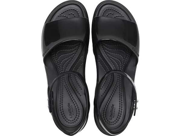 Босоніжки Crocs Brooklyn High Shine Ankle Strap Wedge, W7, W8, W9